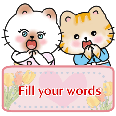 Message Stickers (Nana & Nono : NY2) EN