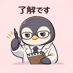 The always calm penguin researcher