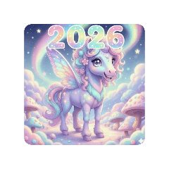 Magical kawaii unicorn(2026)