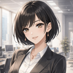 20s Office Lady Daily Cute Anime