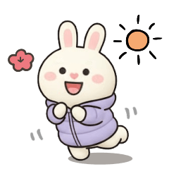 <羽絨服小兔>溫暖又顯瘦♡♡♡～