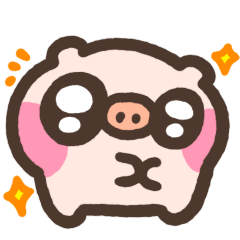 cute pig43-sweet couples(No text)