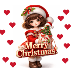 かわいい彼女♡クリスマス7