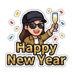 玲玲像素圖節日祝福語