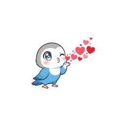 藍色小精靈鸚鵡