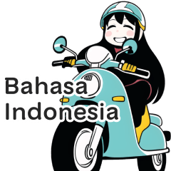 Stiker Cewek Motor Sehari-hari