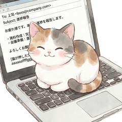 Chachamaru the spoiled kitten