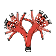 漏氣人生:充氣人爭口氣