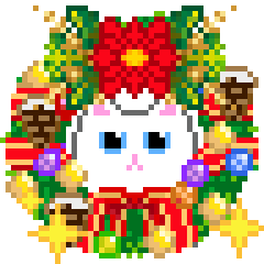 傲嬌的白貓 (聖誕節)