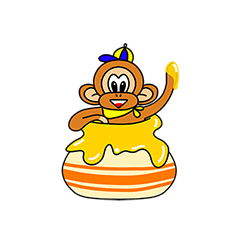 A cute elementary school student