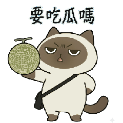 揹著浪跡天涯小包包的樂酷Raku - 暹羅貓 2