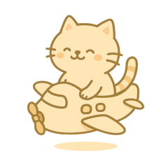 Everyday Cat Stickers for Husbands