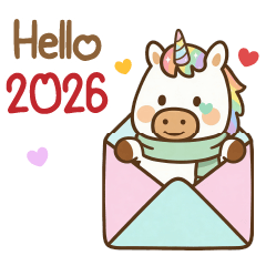 Unicorn So Cute Happy New Year [ENG]