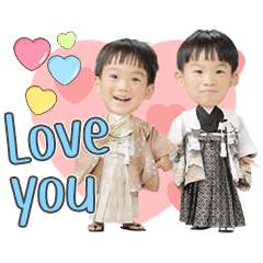 Cute boy sticker3