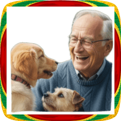 動物とじじいのお正月