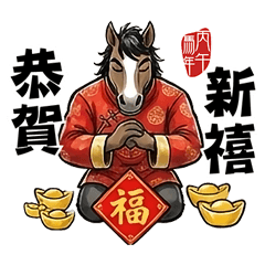 勇勇馬過新年