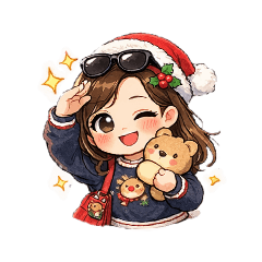 Chibi Santa Cutie