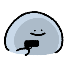 那隻水母歪七扭八（藍）