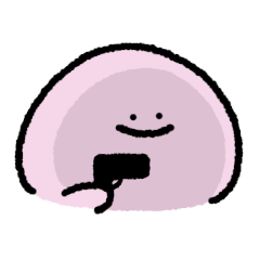 那隻水母歪七扭八（粉）