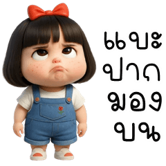 Moji cute girl (THAI)