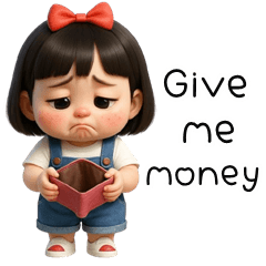 Moji cute girl (ENG)