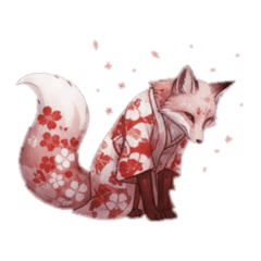 Beautiful Japanese fox