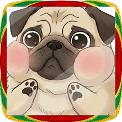 2026年㊗️ぽちゃパグ＆ぽちゃハム