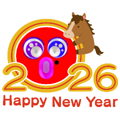 Cute Stickers of lihua 48