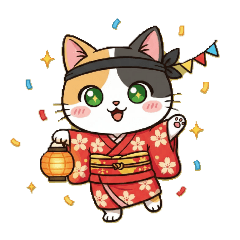 ふわふわ三毛猫【大人のやさしい日常】