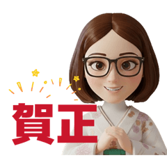 Kabuko_stock girl New year