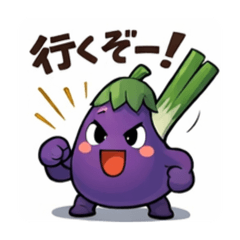 Funny cute Veggie Stickers