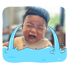 LUCAS週歲貼圖第二彈！