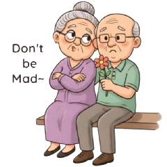 Side by Side - Gramps & Granny