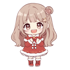 A girl's everyday life in winter fashion