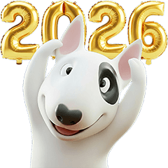 "Bull Terrier"#3 (X'mas & New Year 2026)