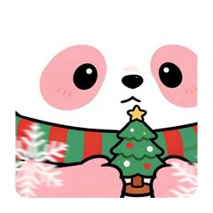 粉粉熊貓的聖誕節