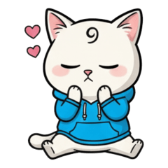 貓小久的日常心情｜感謝、加油一次到位