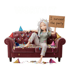 塗鴉女孩 3D 2026 新年