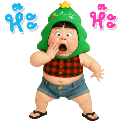 BIG Miss Funny Face 78 Happy new year