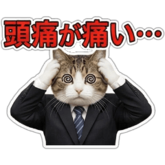 Surreal Real Cats: Caring & Tired