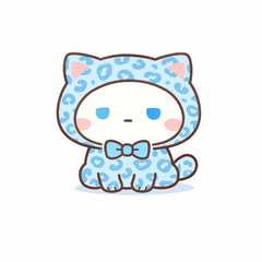 Heisei Gal Cat Cute Kawaii Stickers