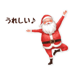 Yoga Santa Stickers2