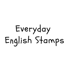 Everyday English Handwritten Sticker