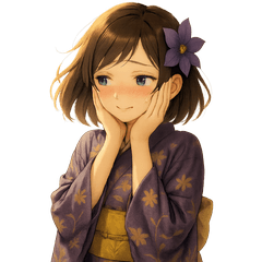 Nagoya Dialect Kimono Girl