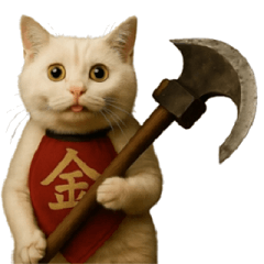 It's a Japanese otaku cat.(revised)