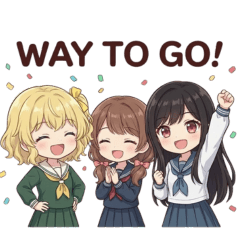 Yuru-Fuwa Best Friends Stickers