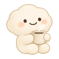 おはモフ便のモフさん 日常スタンプ
