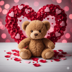 情人節愛心小熊