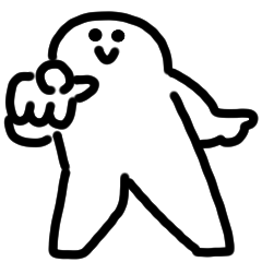 微笑的男人跳舞動漫貼紙 4