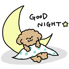 Fluffy Dog Everyday Stickers